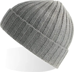 Atlantis Headwear Shore Shore Sustainable Cable Knit Beanie Light Grey Mlange (Grigio Chiaro Mlange) Light Gray