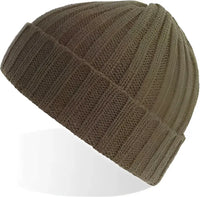 Atlantis Headwear Shore Shore Sustainable Cable Knit Beanie Olive (Oliva) Olive / One Size Fits Most