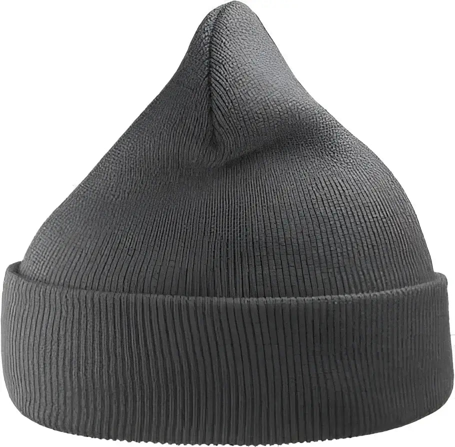 Atlantis Headwear WIND Sustainable 12’’ Cuffed Beanie - Dark Gray - Dark Gray / One Size Fits Most