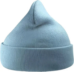 Atlantis Headwear WIND Sustainable 12’’ Cuffed Beanie - Light Blue - Blue / One Size Fits Most
