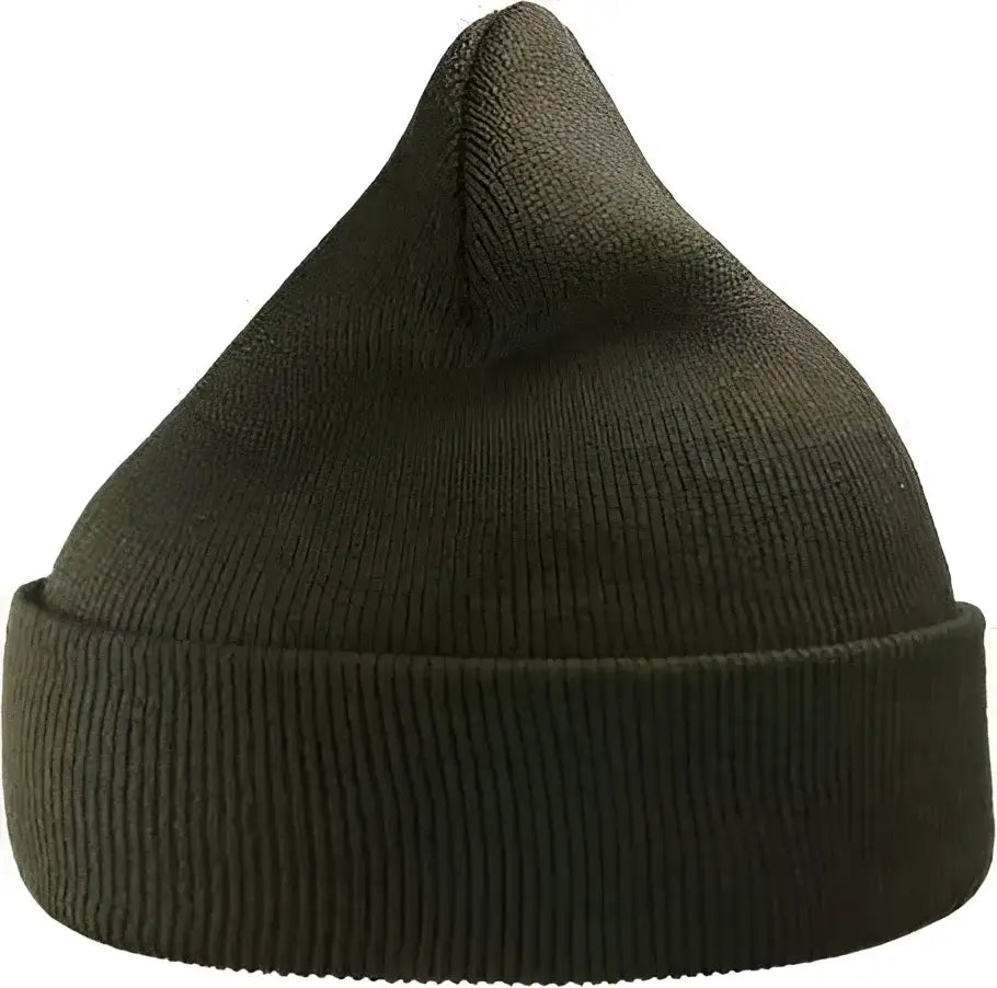Atlantis Headwear WIND Sustainable 12’’ Cuffed Beanie - Olive - Olive / One Size Fits Most