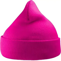 Atlantis Headwear WIND Sustainable 12’’ Cuffed Beaniet - Fuchsia Pink - Fuchsia Pink / One Size Fits Most