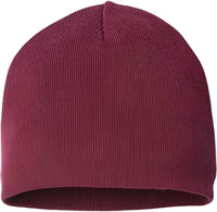 Atlantis Headwear YALA Sustainable Beanie - Burgundy - Maroon / One Size Fits Most