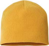 Atlantis Headwear YALA Sustainable Beanie - Mustard Yellow - Gold / One Size Fits Most