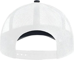 Atlantis Headwear ZION Sustainable Five-Panel Trucker Cap - Navy White - Navy White / One Size Fits Most