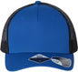 Atlantis Headwear ZION Sustainable Five-Panel Trucker Cap - Royal Black - Royal Black / One Size Fits Most