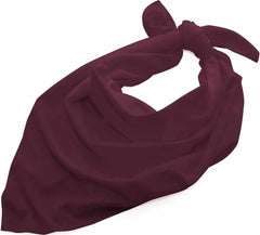 Augusta 2220 Oversized Bandana - Maroon - Maroon / OS