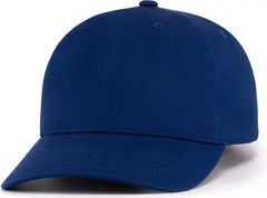 Augusta 6115 Low-Pro Unstructured Snapback Cap - Royal - Royal / One Size Fits Most