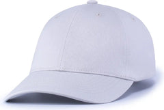 Augusta 6115 Low-Pro Unstructured Snapback Cap - Silver - Silver / One Size Fits Most