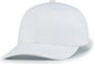Augusta 6115 Low-Pro Unstructured Snapback Cap - White - White / One Size Fits Most