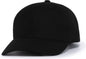 Augusta 6117 Youth Low-Pro Unstrcturd Snapback Cap - Black - Black / Youth