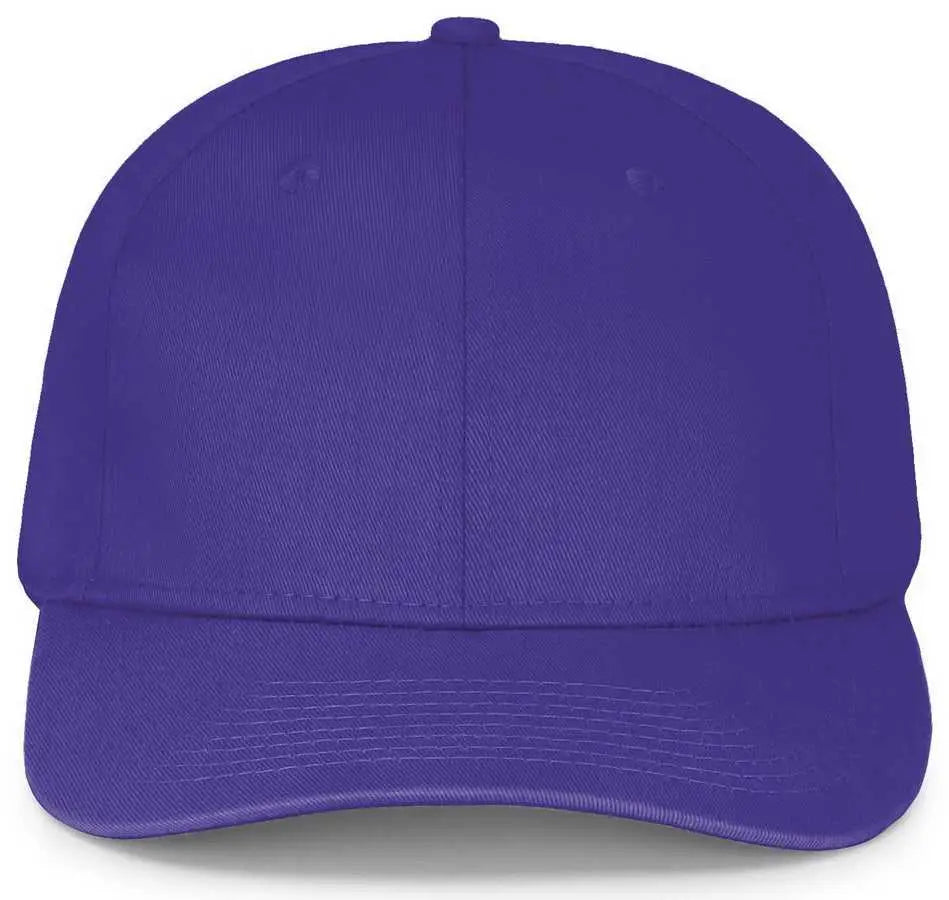 Augusta 6204 Six-Panel Cotton Twill Low-Profile Cap - Purple - Purple / One Size Fits Most