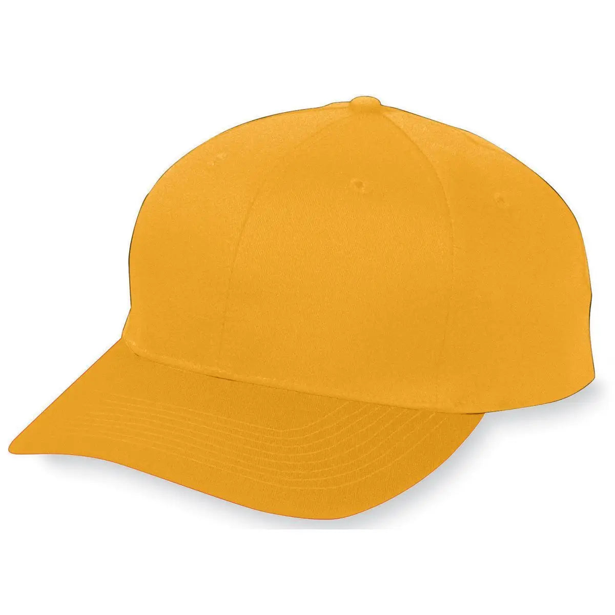 Augusta 6206 Six-Panel Cotton Twill Low-Profile Cap - Gold - Gold / One Size Fits Most