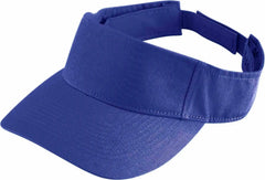 Augusta 6225 Sport Twill Visor - Purple - Purple / One Size Fits Most