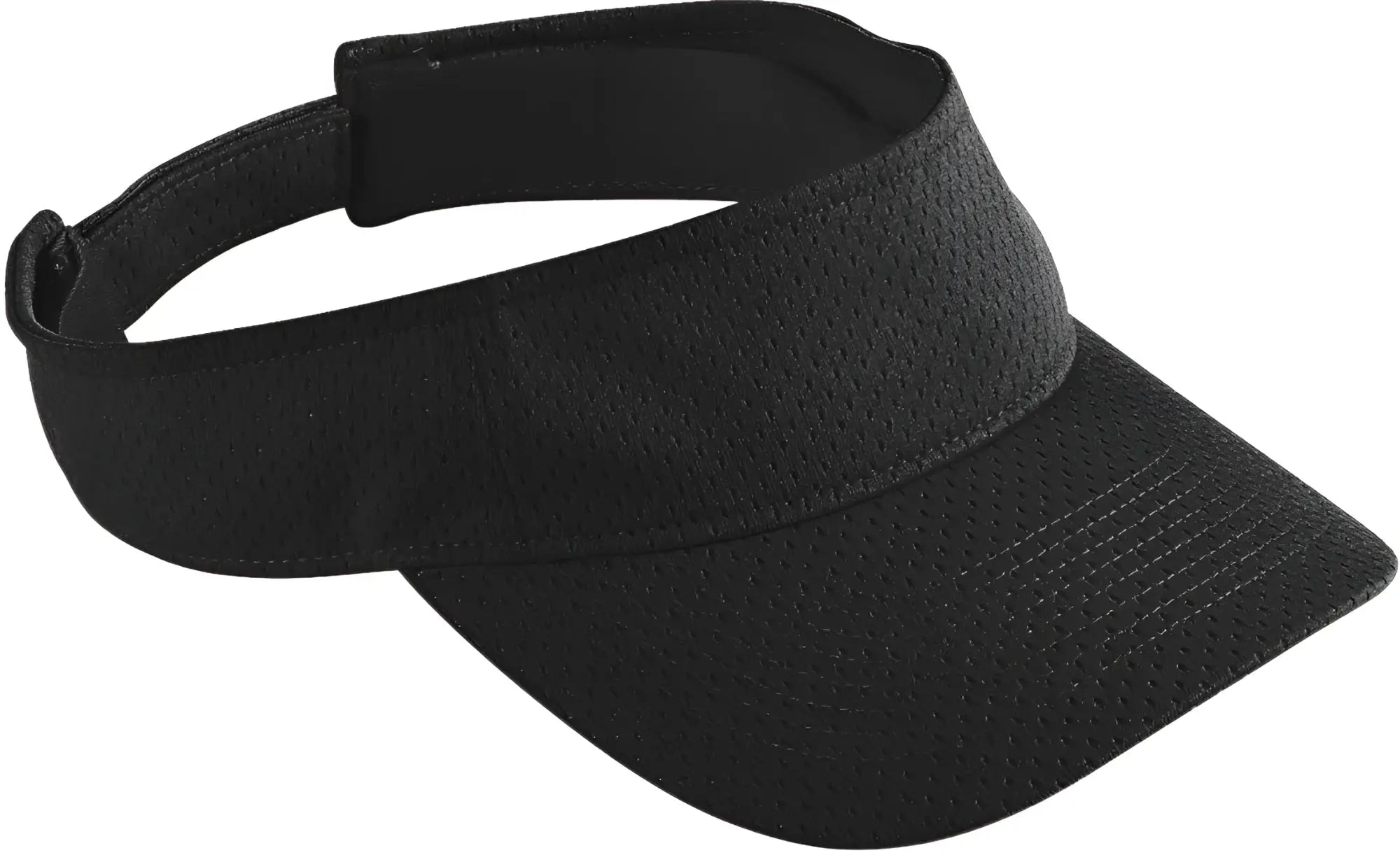 Augusta 6227 Athletic Mesh Visor - Black - Black / One Size Fits Most