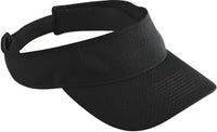 Augusta 6227 Athletic Mesh Visor - Black - Black / One Size Fits Most