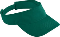 Augusta 6227 Athletic Mesh Visor - Dark Green - Forest / OS