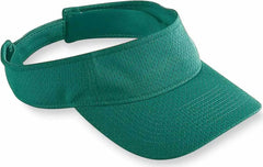 Augusta 6227 Athletic Mesh Visor Dark Green Forest / One Size Fits Most