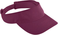 Augusta 6227 Athletic Mesh Visor - Maroon - Maroon / OS