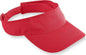 Augusta 6227 Athletic Mesh Visor Red Red / One Size Fits Most
