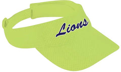 Augusta 6227 Athletic Mesh Visor Red Red / One Size Fits Most