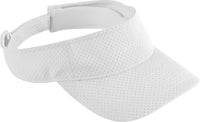 Augusta 6227 Athletic Mesh Visor - White - White / OS