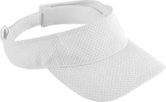Augusta 6227 Athletic Mesh Visor - White - White / OS