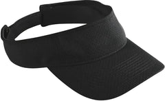 Augusta 6228 Youth Athletic Mesh Visor - Black - Black / Youth OS