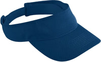 Augusta 6228 Youth Athletic Mesh Visor - Navy - Navy / Youth OS