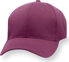 Augusta 6233 Youth Sport Flex Athletic Mesh Cap - Maroon - Maroon / Youth M/L