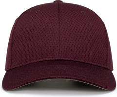 Augusta 6235 Athletic Mesh Cap - Maroon - Maroon / One Size Fits Most