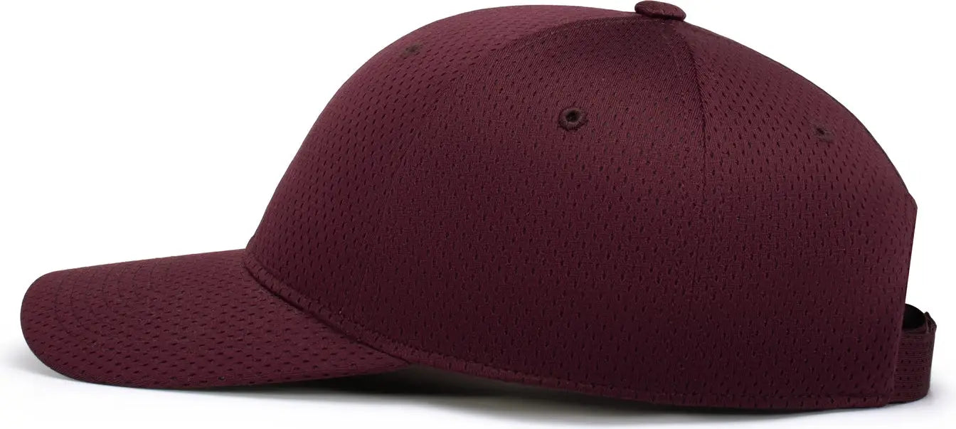Augusta 6235 Athletic Mesh Cap - Maroon - Maroon / One Size Fits Most
