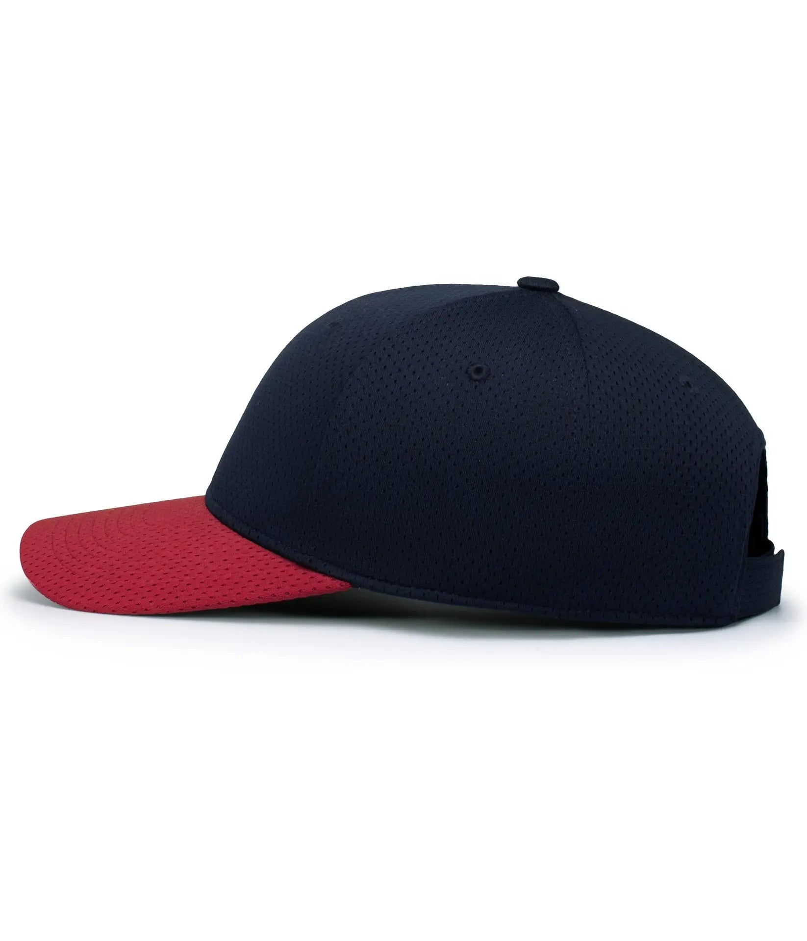 Augusta 6235 Athletic Mesh Cap - Navy Red - Navy Red / One Size Fits Most