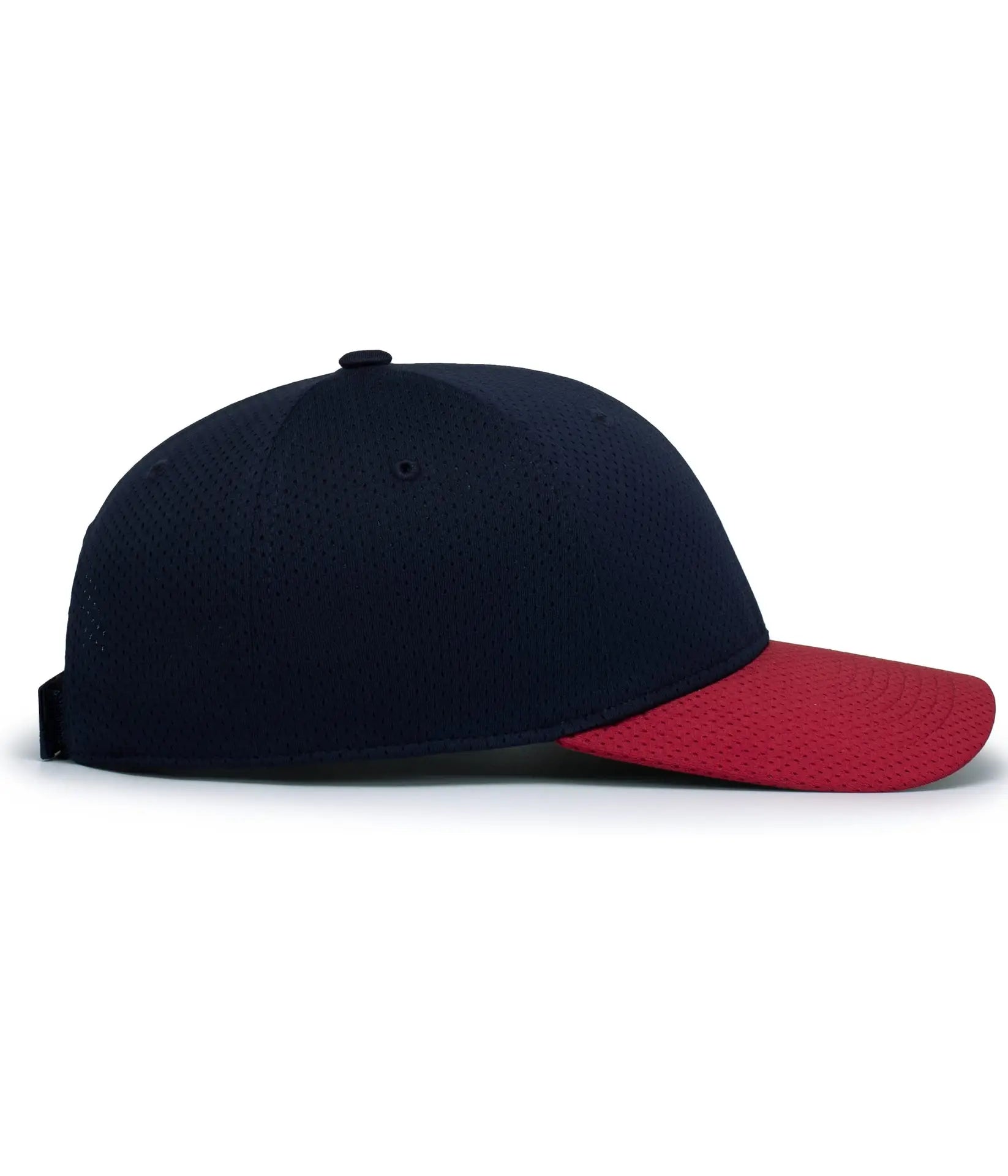 Augusta 6235 Athletic Mesh Cap - Navy Red - Navy Red / One Size Fits Most