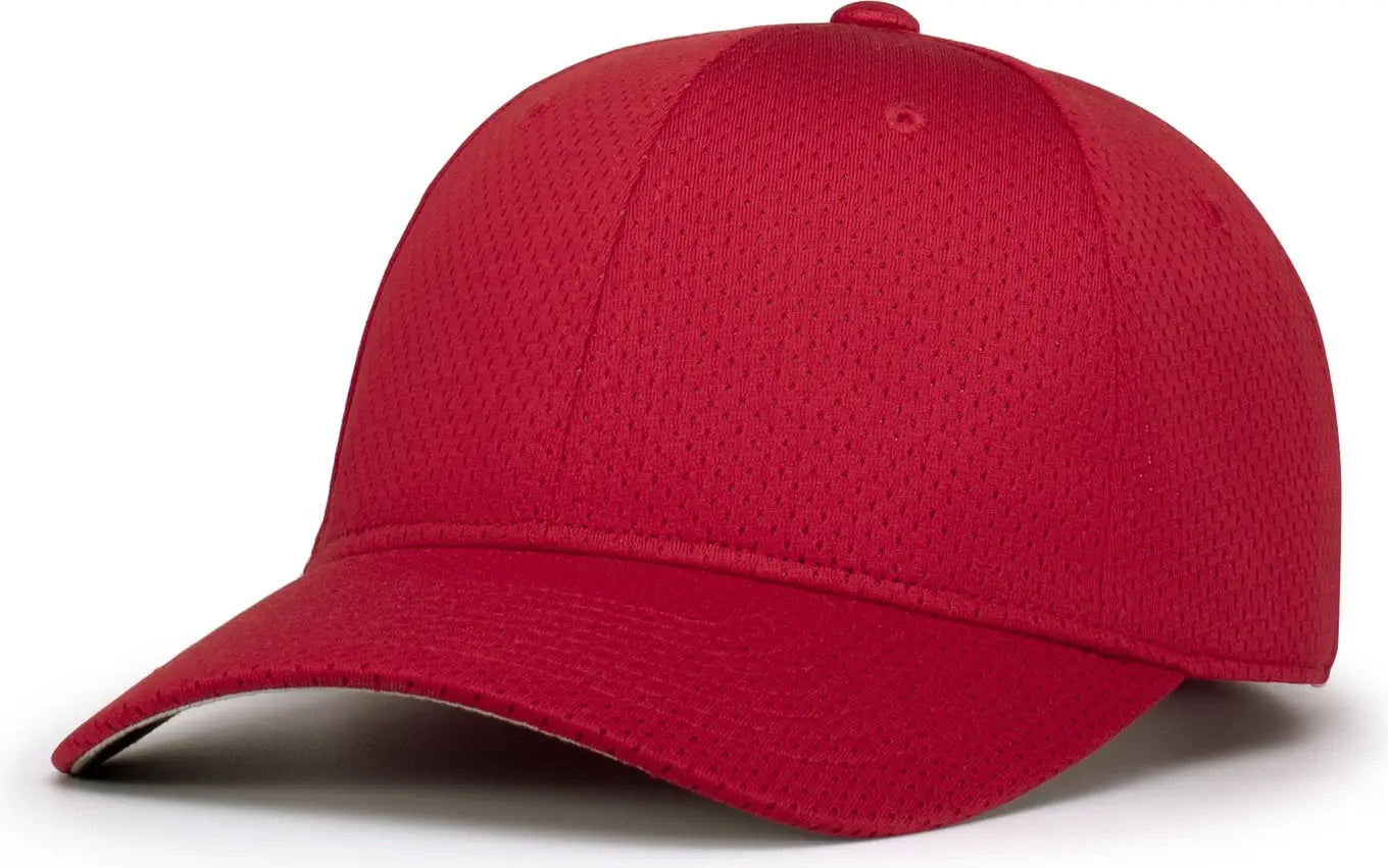Augusta 6235 Athletic Mesh Cap - Red - Red / One Size Fits Most