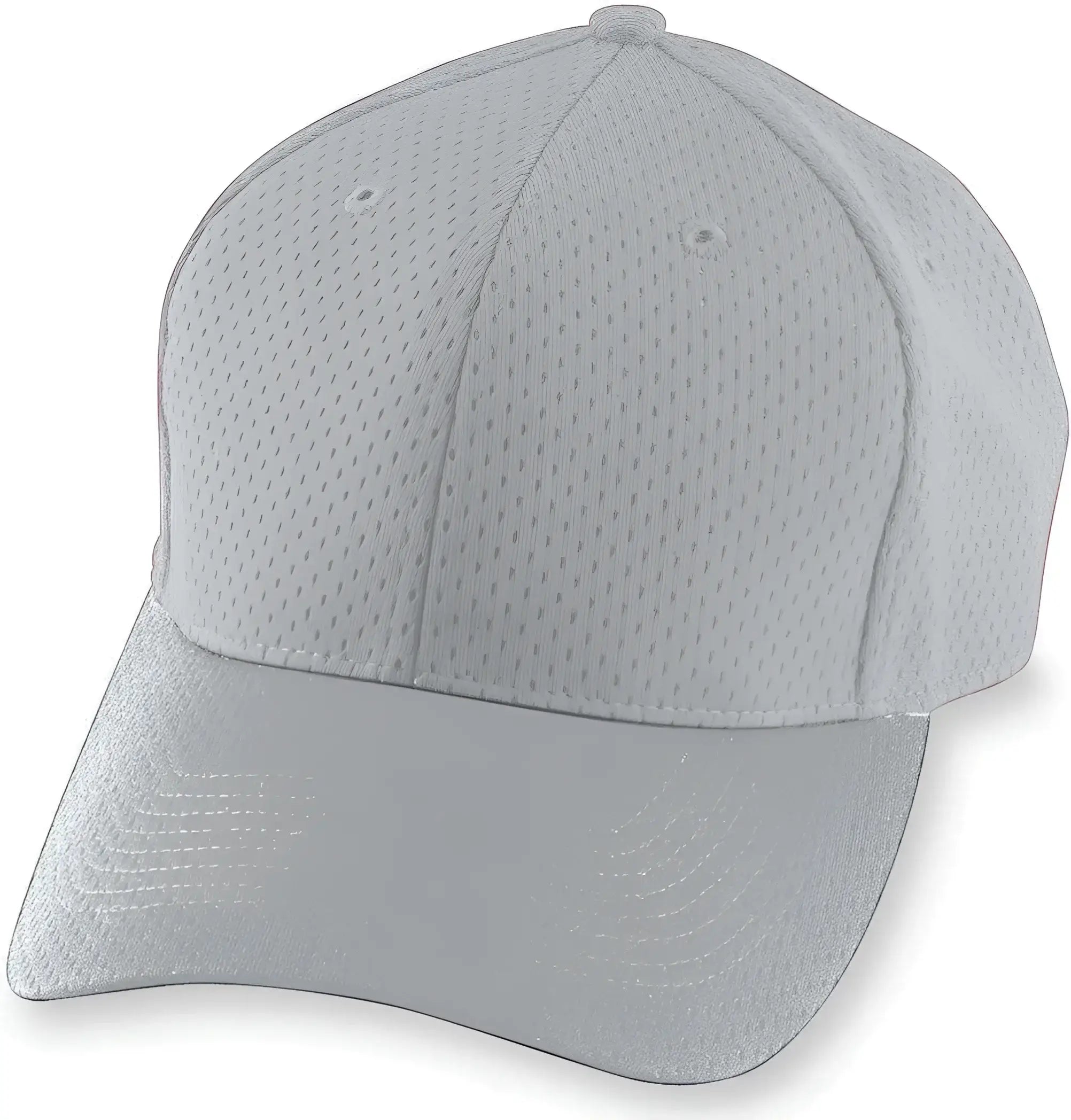 Augusta 6236 Athletic Mesh Cap Youth Silver Gray Gray / One Size Fits Most