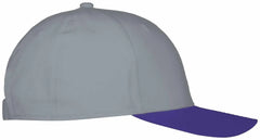 Augusta 6251 Rally Cotton Twill Cap - Blue Grey Purple - Blue Purple / One Size Fits Most