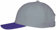 Augusta 6251 Rally Cotton Twill Cap - Blue Grey Purple - Blue Purple / One Size Fits Most