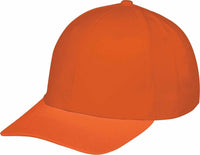 Augusta 6252 Youth Rally Cotton Twill Cap - Orange - Orange / One Size Fits Most