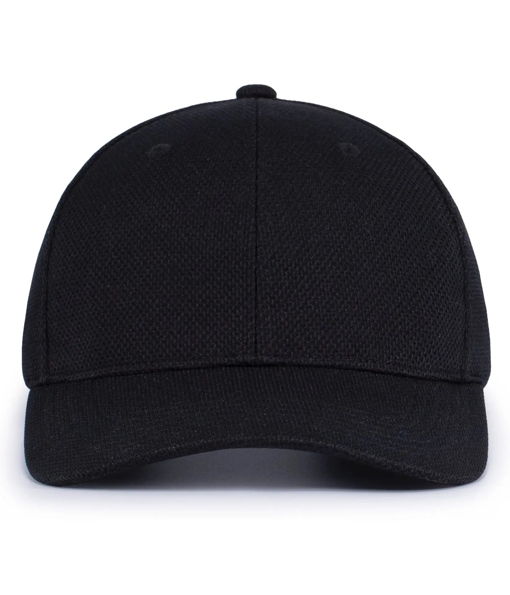 Augusta 6265 Adjustable Wicking Mesh Cap - Black - Black / One Size Fits Most