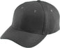 Augusta 6265 Adjustable Wicking Mesh Cap - Black - Black / One Size Fits Most