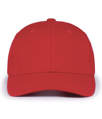 Augusta 6265 Adjustable Wicking Mesh Cap - Red - Red / One Size Fits Most
