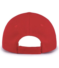 Augusta 6265 Adjustable Wicking Mesh Cap - Red - Red / One Size Fits Most