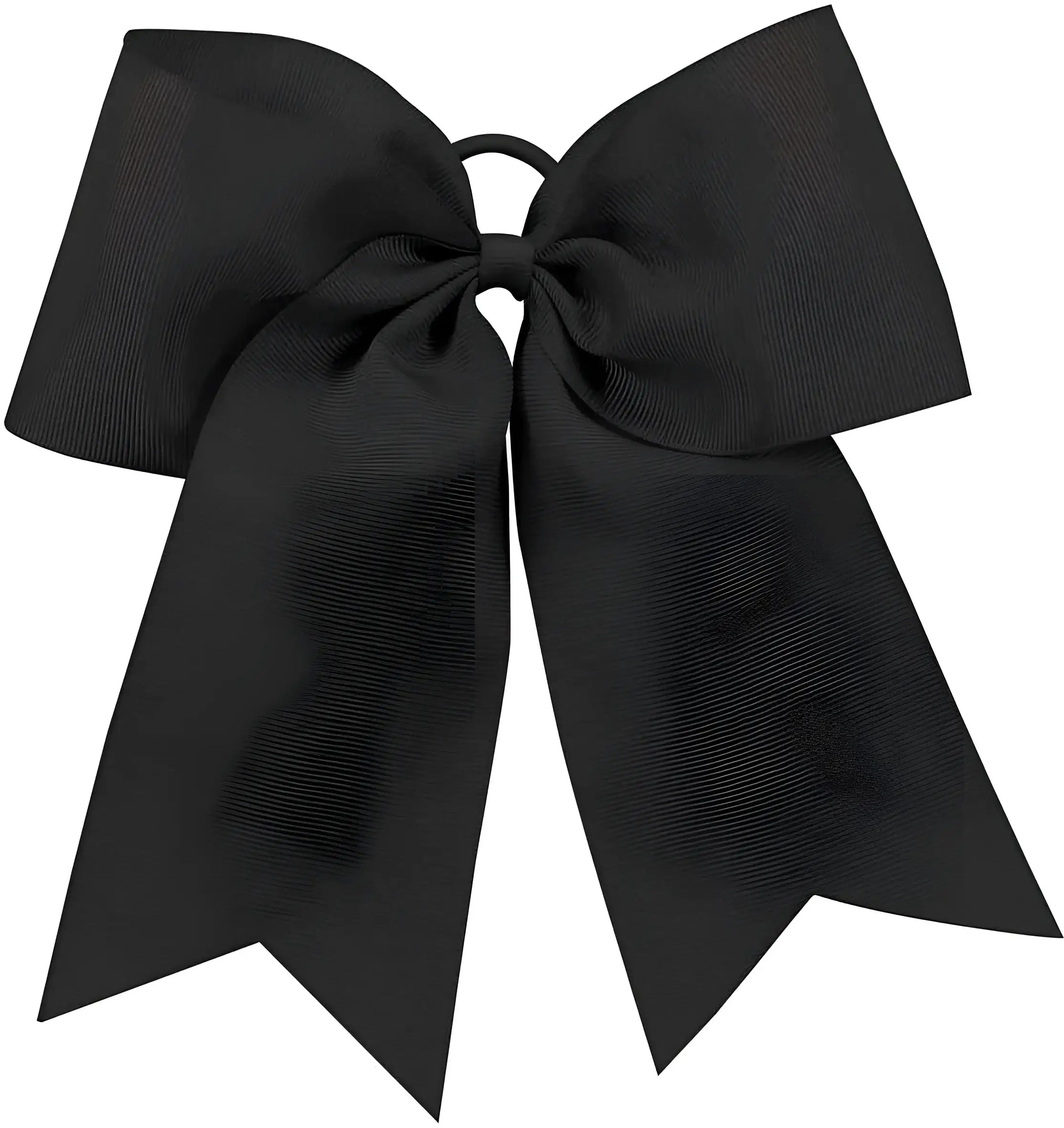 Augusta 6701 Cheer Hair Bow Black Black / One Size Fits Most