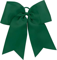 Augusta 6701 Cheer Hair Bow Dark Green Forest / One Size Fits Most