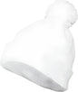 Augusta 6816 Pom Beanie White White / One Size Fits Most