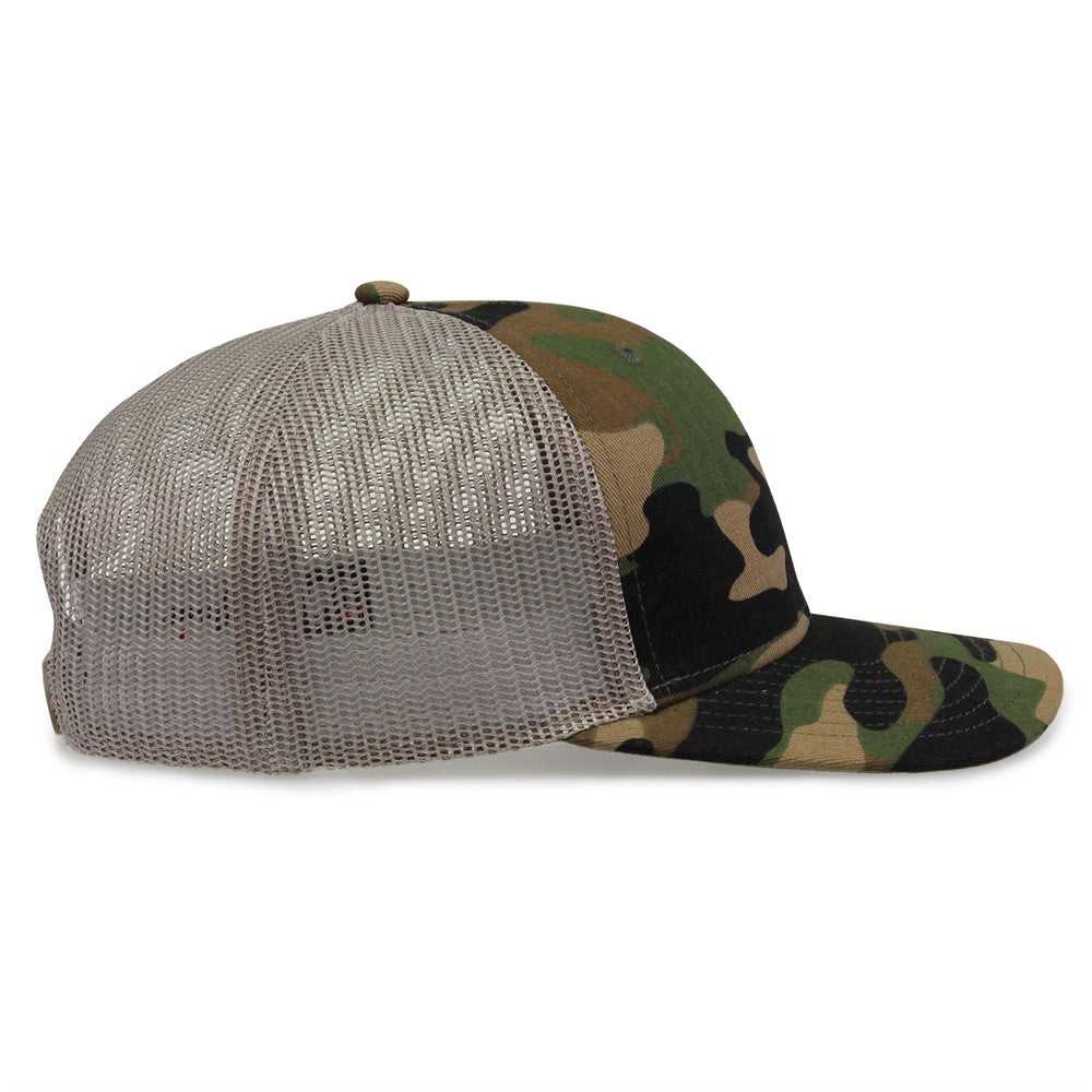 The Game GB452C Camo Everyday Trucker Cap - Woodland | HIT a Double