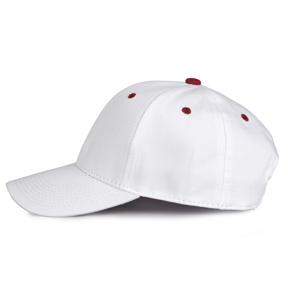 The Game GB2016 White Snapback Cotton Twill Cap - White Cardinal - HIT a Double - 6
