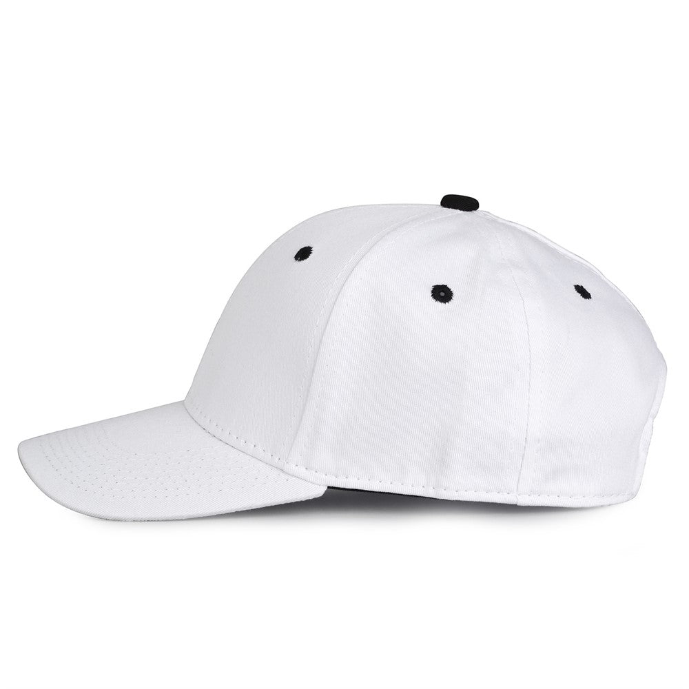 The Game GB2016 White Snapback Cotton Twill Cap - White Black - HIT a Double - 5
