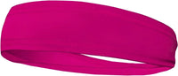 Badger Sport 0300 Head Band - Hot Pink - Pink / One Size Fits Most